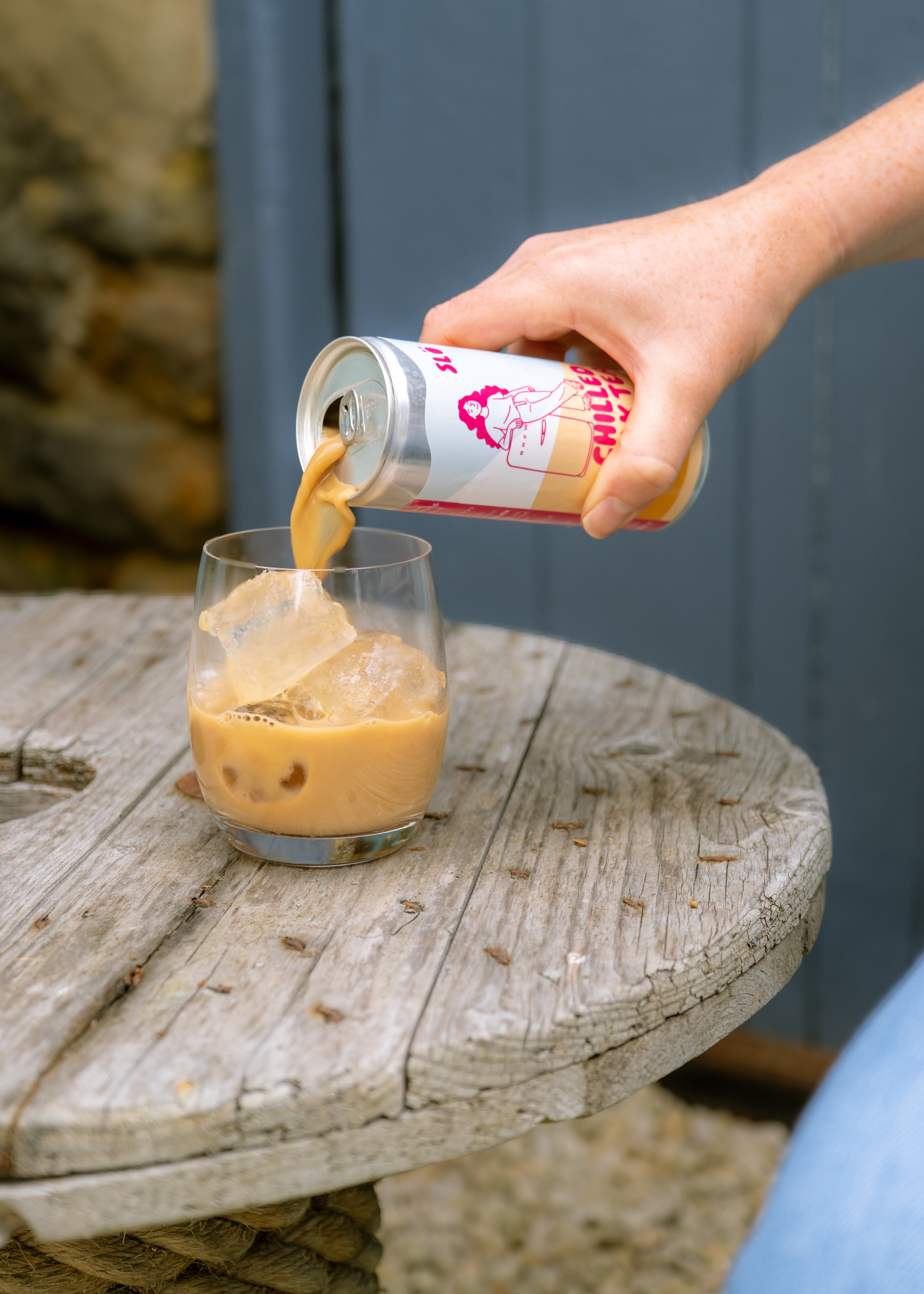 Chilled Milk Tea - Caramelised Biscuit