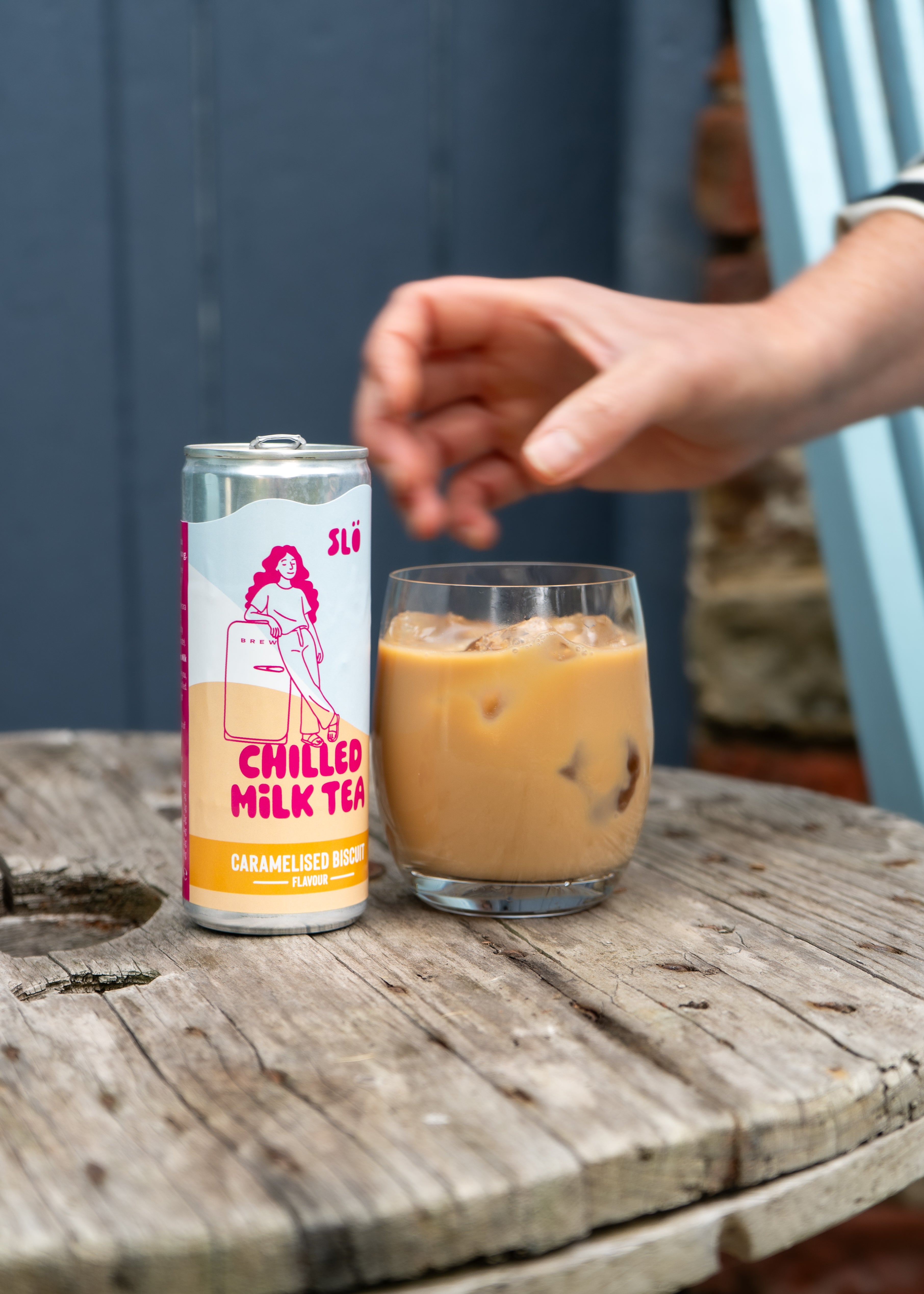 Chilled Milk Tea - Caramelised Biscuit