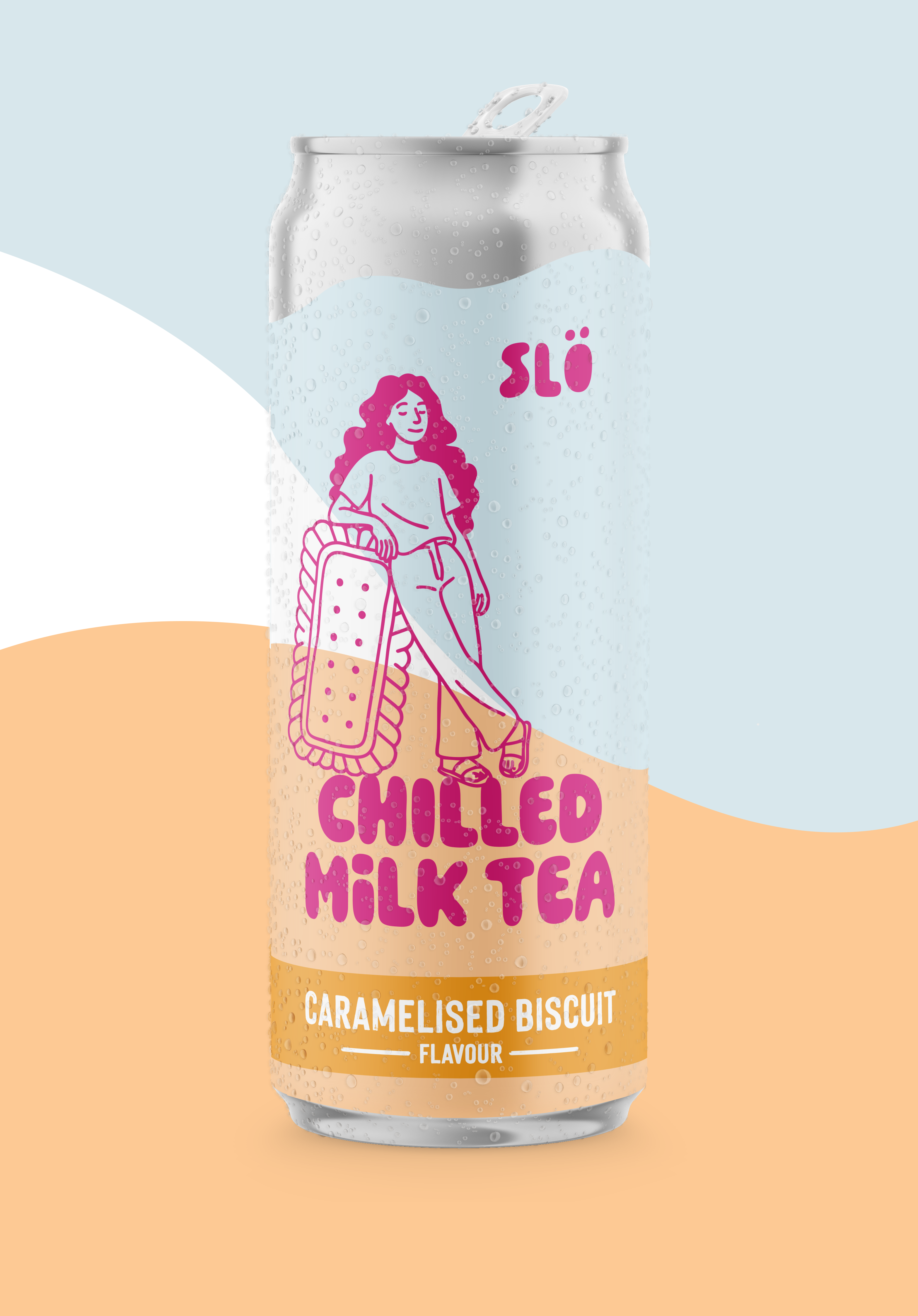 Iced Milk Tea - Caramelised Biscuit